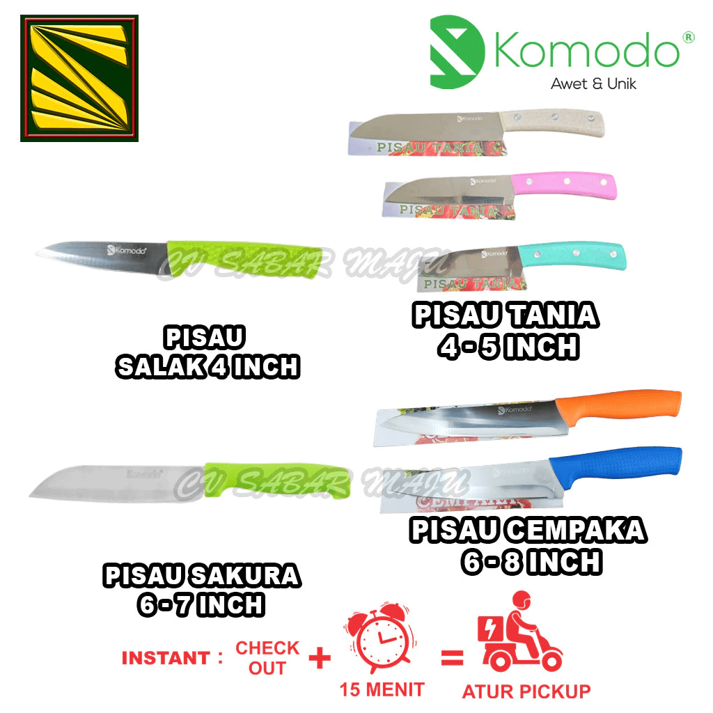 Komodo Pisau Cempaka Sabar Maju