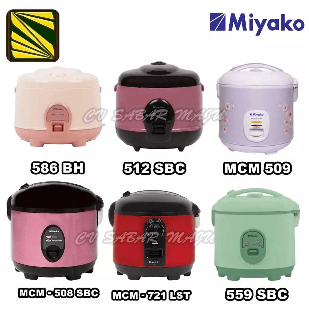 Miyako Rice Cooker Nanoal Sabar Maju